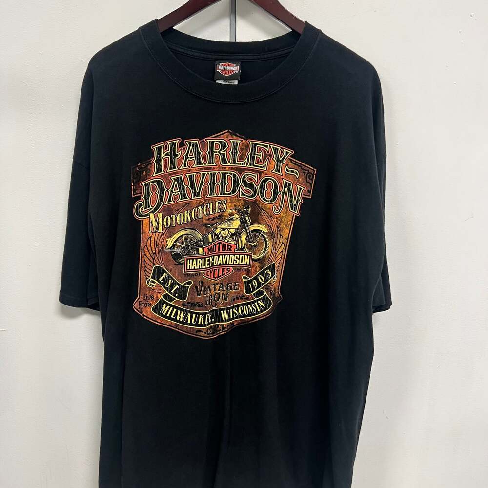 Harley Davidson HD Iron Milwauke Wisconsin House Of Harley Tshirt size 2x 0119